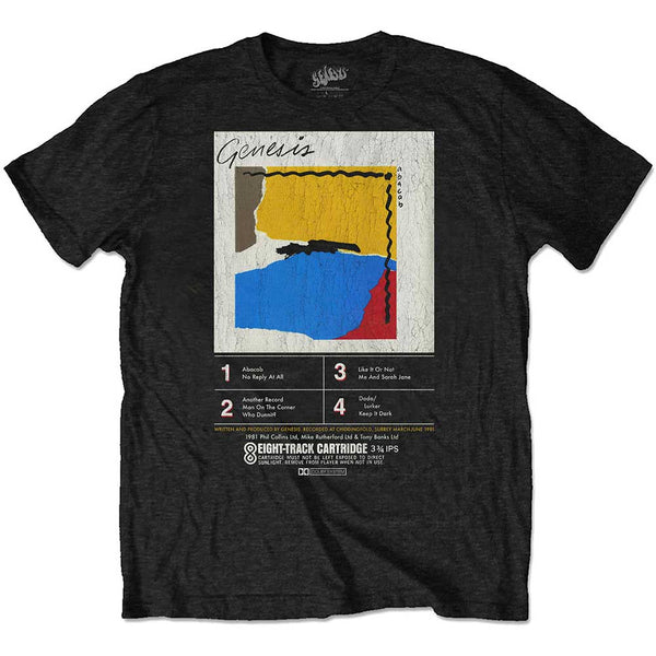 Genesis | Official Band T-Shirt | ABACAB 8-Track