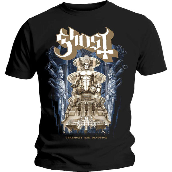 Ghost | Official Band T-Shirt | Ceremony & Devotion