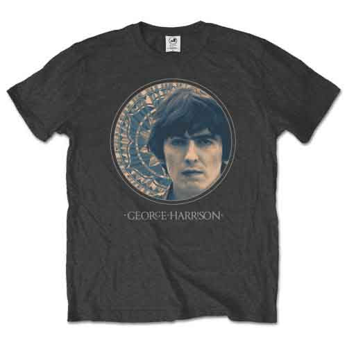 George Harrison | Official Band T-Shirt | Circular Portrait