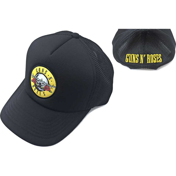 Guns N' Roses Unisex Baseball Cap: Circle Logo (Mesh Back)