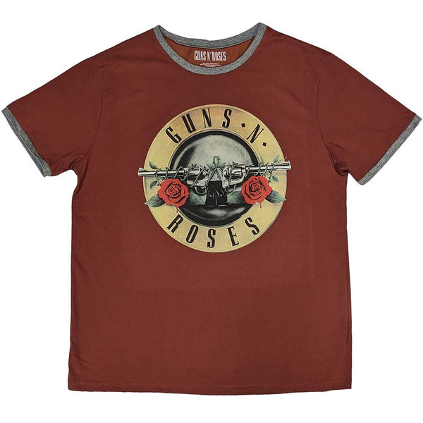 Guns N' Roses | Official Band Ringer T-Shirt | Classic Logo