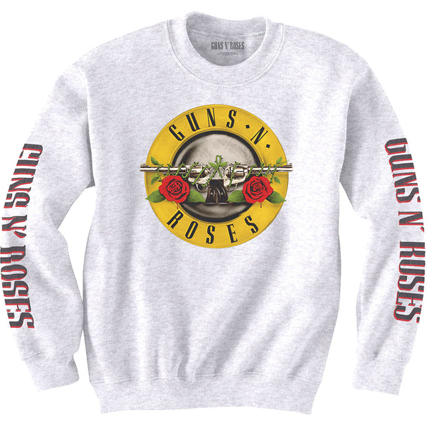 Guns N' Roses Unisex Sweatshirt: Classic Text & Logos (Arm Prints)