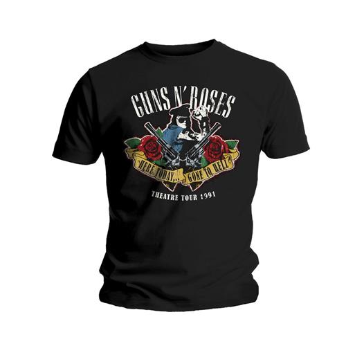 Guns N' Roses | Official Band T-Shirt | Here Today & Gone To Hell