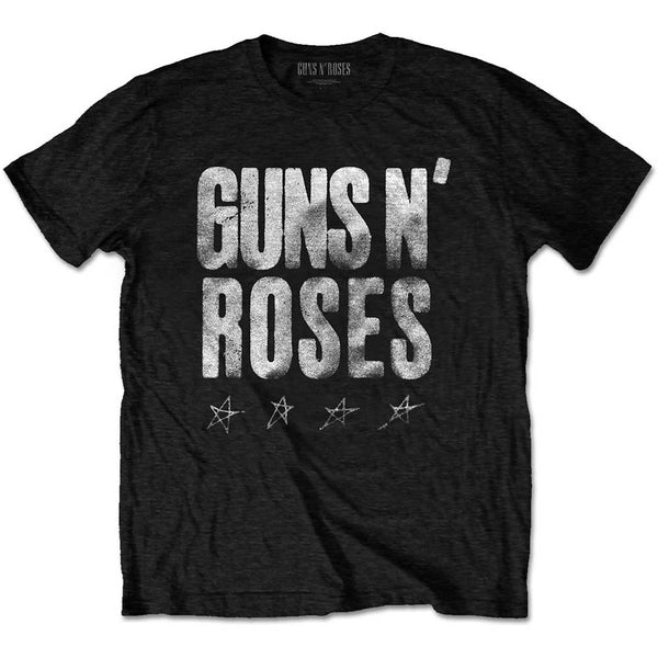 Guns N' Roses | Official Band T-Shirt | Paradise City Stars (Back Print)
