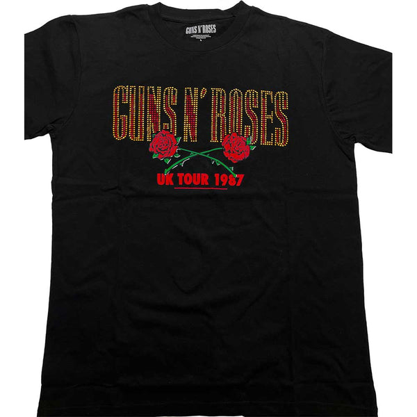 Guns N' Roses | Official Band T-Shirt | 87 Tour (Diamante)