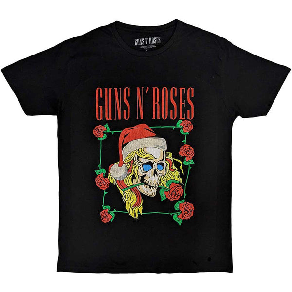 Guns N' Roses | Official Band T-shirt | Holiday Skull