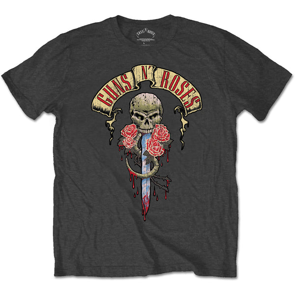 Guns N' Roses | Official Band T-Shirt | Dripping Dagger