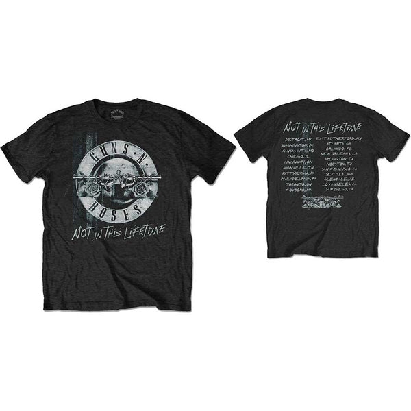 Guns N' Roses | Official Band T-Shirt | Not in this Lifetime Tour Xerox (Back Print)