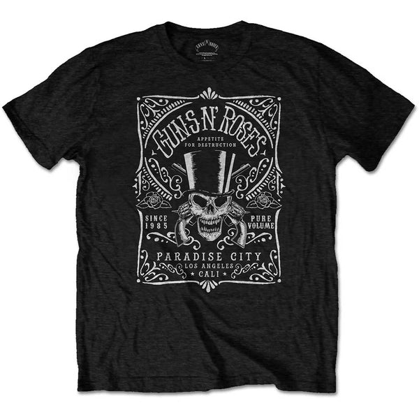 Guns N' Roses | Official Band T-shirt | Bourbon Label