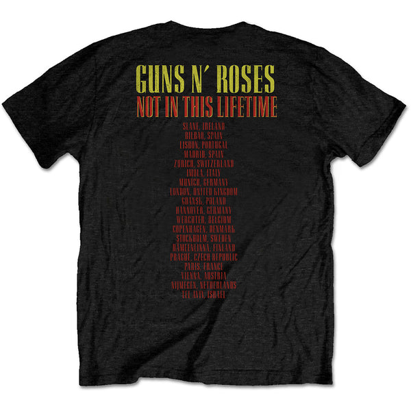 Guns N' Roses | Official Band T-Shirt | Pistols & Roses (Back Print)