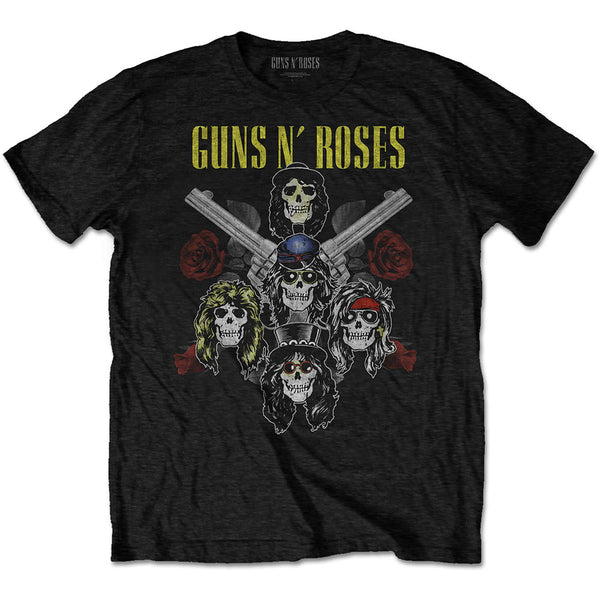 Guns N' Roses | Official Band T-Shirt | Pistols & Roses (Back Print)