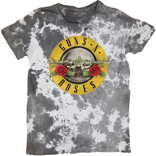 Guns N' Roses | Official Band T-shirt | Classic Logo (Dip-Dye)