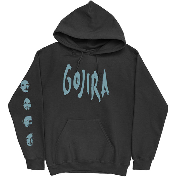 Gojira | Official Band Hoodie | Fortitude Faces (Back & Arm Print)