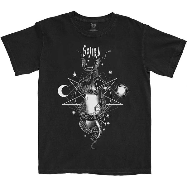 Gojira | Official Band T-Shirt | Celestial Snakes