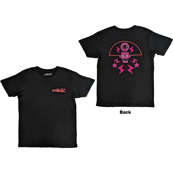 Gorillaz | Official Band T-Shirt| Cult of Gorillaz (Back Print)