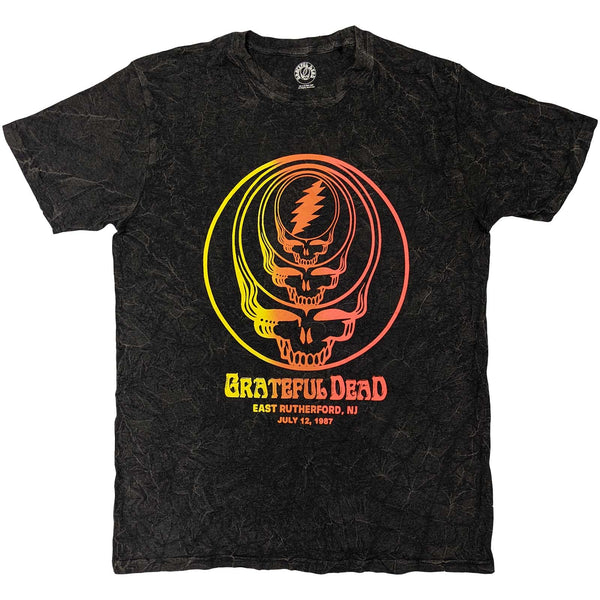 Grateful Dead | Official Band T-Shirt | Concentric Skulls (Wash Collection)