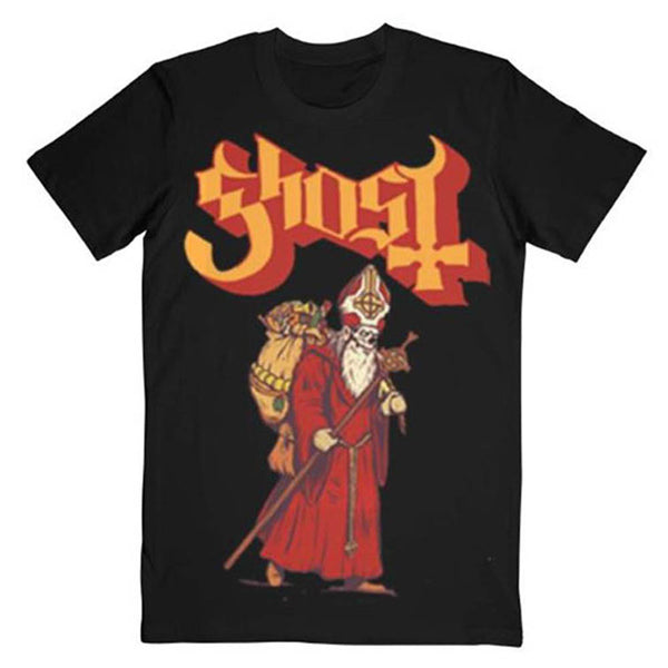 Ghost | Official Band T-Shirt | Greetings From Papa Noel