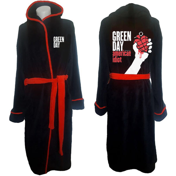 Green Day Unisex Bathrobe: American Idiot