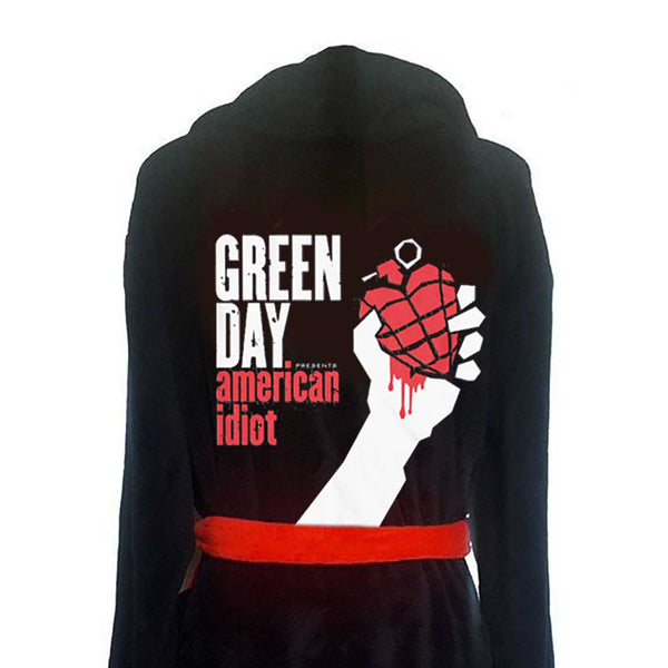 Green Day Unisex Bathrobe: American Idiot