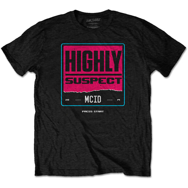 Highly Suspect | Official Band T-Shirt | Press Start