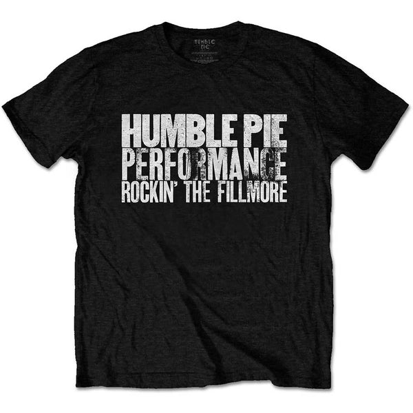 Humble Pie | Official Band T-Shirt | Rockin The Fillmore
