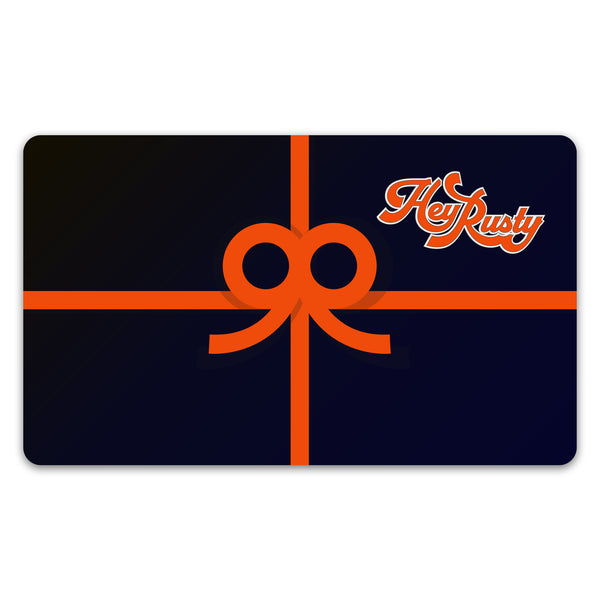 Hey Rusty Gift Card - Black