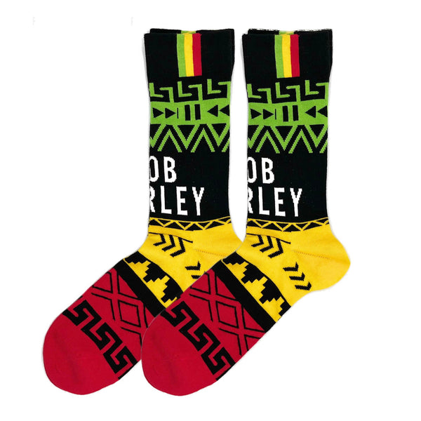 Bob Marley Socks 2 Pack - Adult UK 7-11 (EU 41-46, US 8-12)