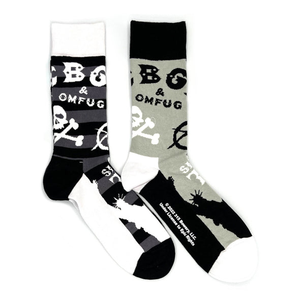 CBGB Socks 2 Pack - Adult UK 7-11 (EU 41-46, US 8-12)