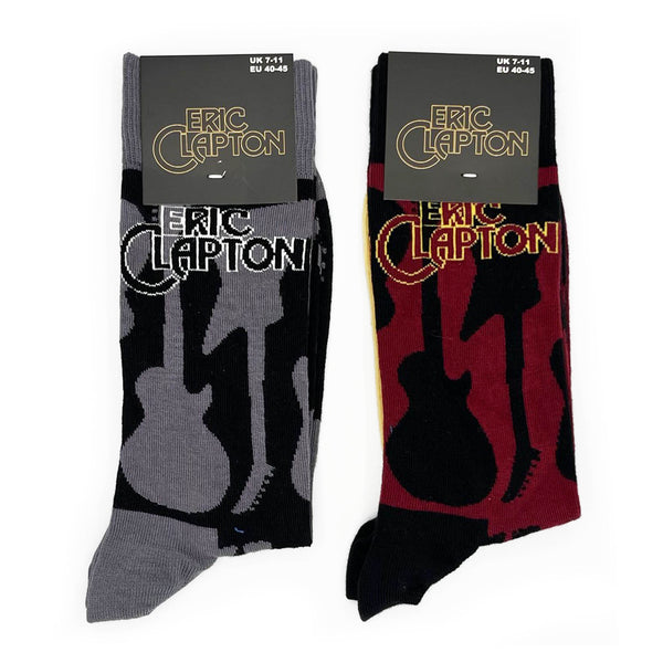 Eric Clapton Socks 2 Pack - Adult UK 7-11 (EU 41-46, US 8-12)