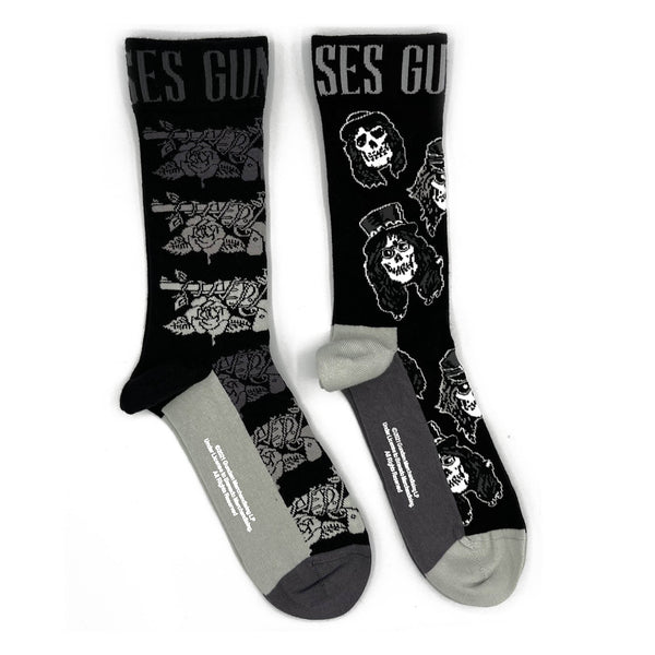 Guns N' Roses Socks 2 Pack - Adult UK 7-11 (EU 41-46, US 8-12)