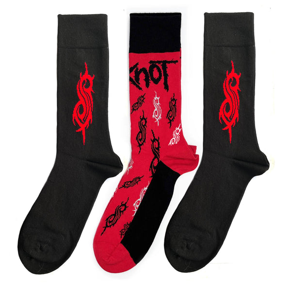 Slipknot Socks 3 Pack - Adult UK 7-11 (EU 41-46, US 8-12)