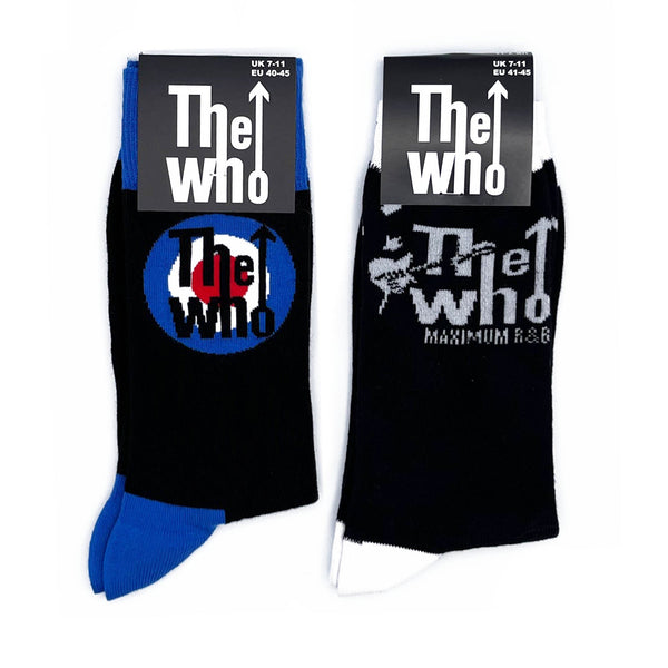 The Who Socks 2 Pack - Adult UK 7-11 (EU 41-46, US 8-12)