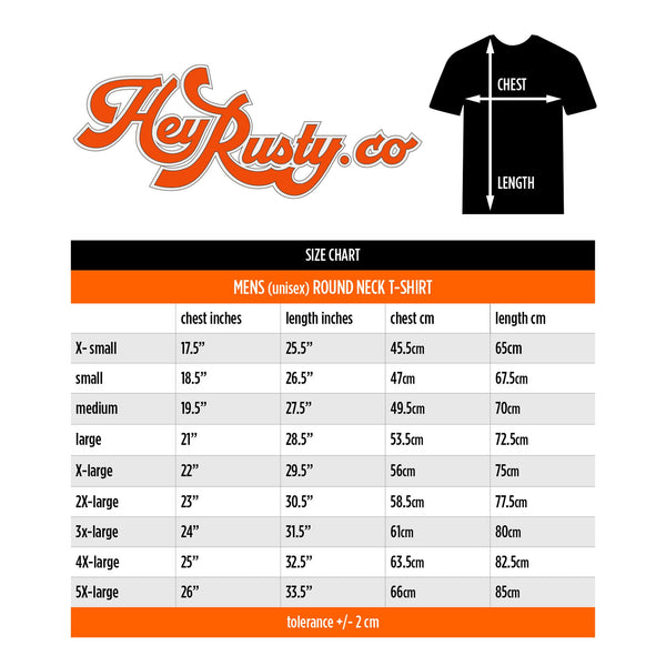 HRVY | Official Band T-Shirt | Personal Lyrics (Back Print)