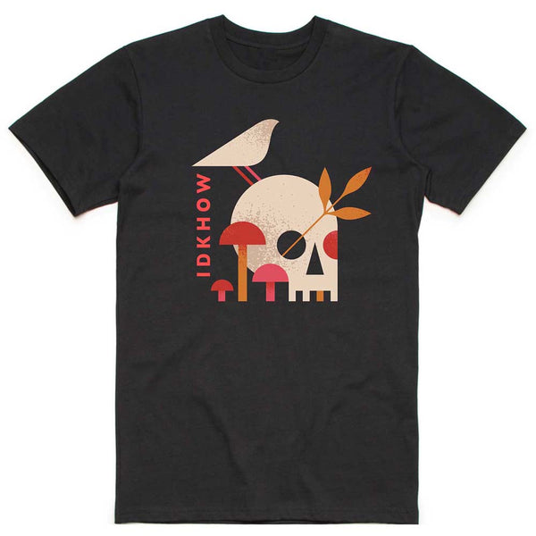 iDKHow | Official Band T-Shirt | Mushroom Skull