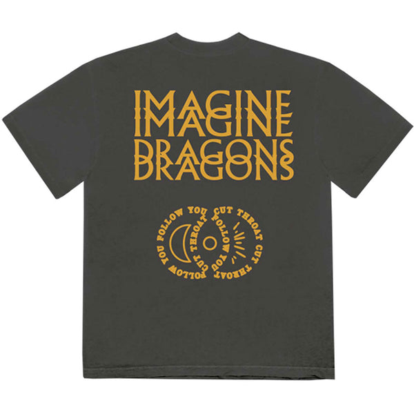 Imagine Dragons | Official Band T-Shirt | Cutthroat Symbols (Back Print)