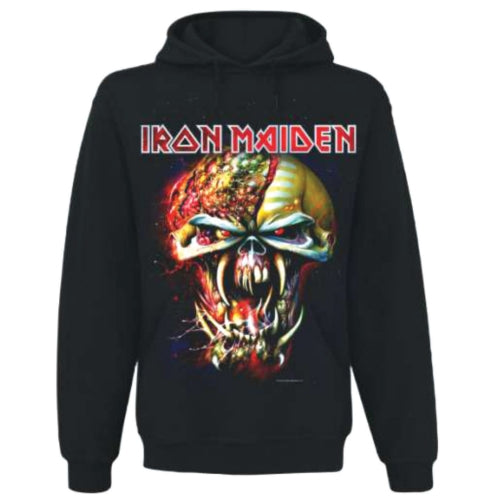 Iron Maiden Unisex Pullover Hoodie: Final Frontier Big Head