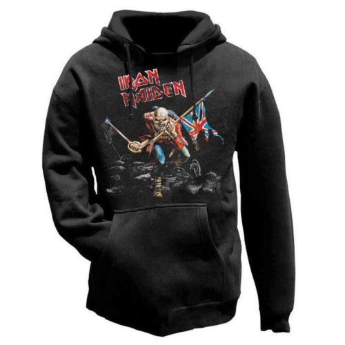 Iron Maiden Unisex Pullover Hoodie: The Trooper