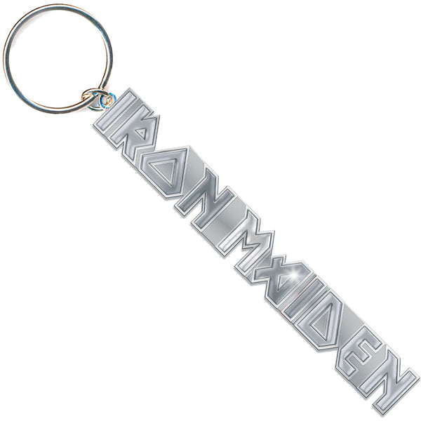 Iron Maiden Keychain: Logo with no tails. (Die-cast Relief)