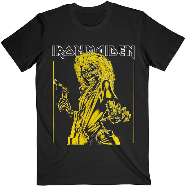 Iron Maiden | Official Band T-Shirt | Yellow Flyer