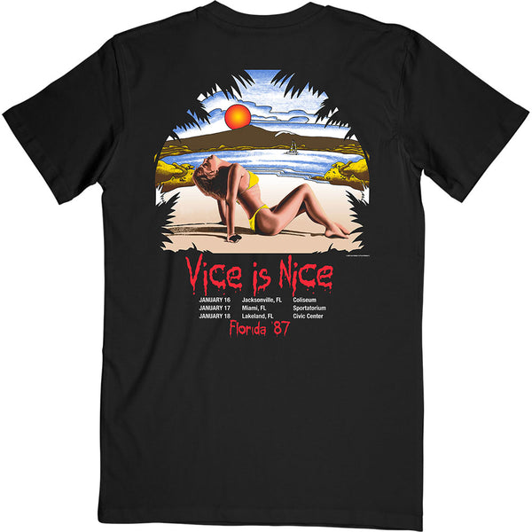 Iron Maiden | Official Band T-Shirt | Vice Is Nice (Back Print)