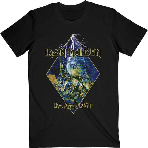 Iron Maiden | Official Band T-Shirt | Live After Death Diamond