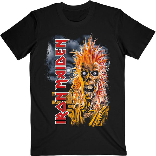 Iron Maiden | Official Band T-shirt | First Album Track list V.3. (Back Print)