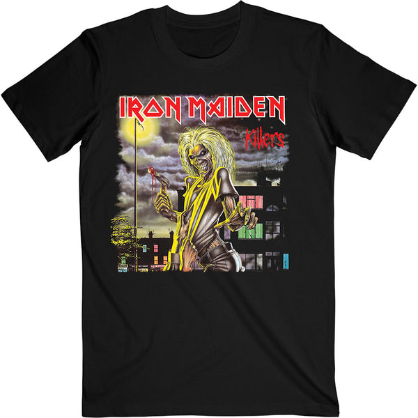 Iron Maiden | Official Band T-Shirt | Killers V.2. Album Track list (Back Print)