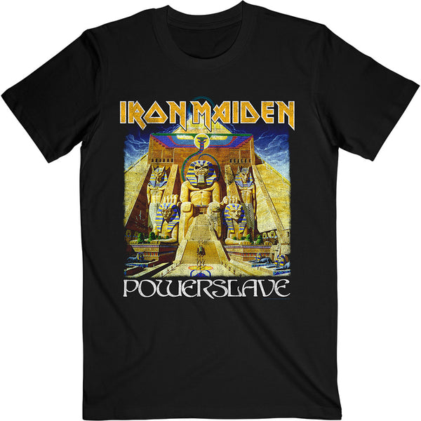 Iron Maiden | Official Band T-shirt | Powerslave World Slavery Tour (Back Print)
