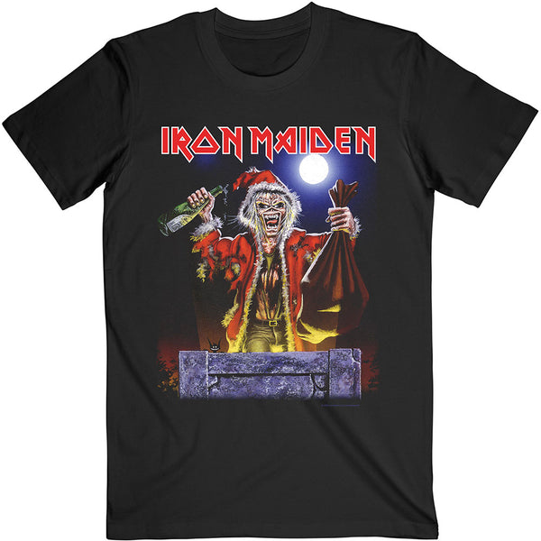 Iron Maiden | Official Band T-Shirt | No Prayer For Christmas (Back Print)