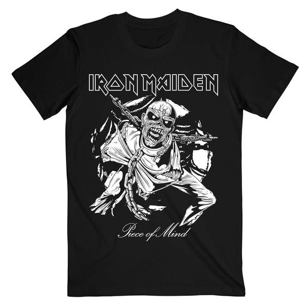 Iron Maiden | Official Band T-Shirt | Piece of Mind Mono Eddie