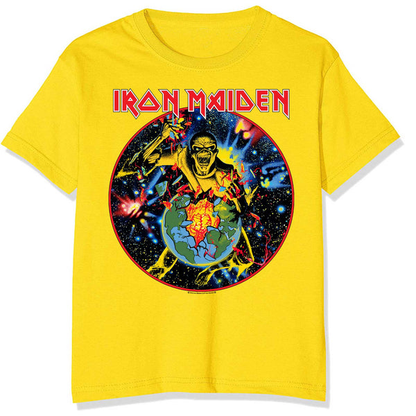 Iron Maiden | Official Band T-Shirt | World Piece Tour Circle