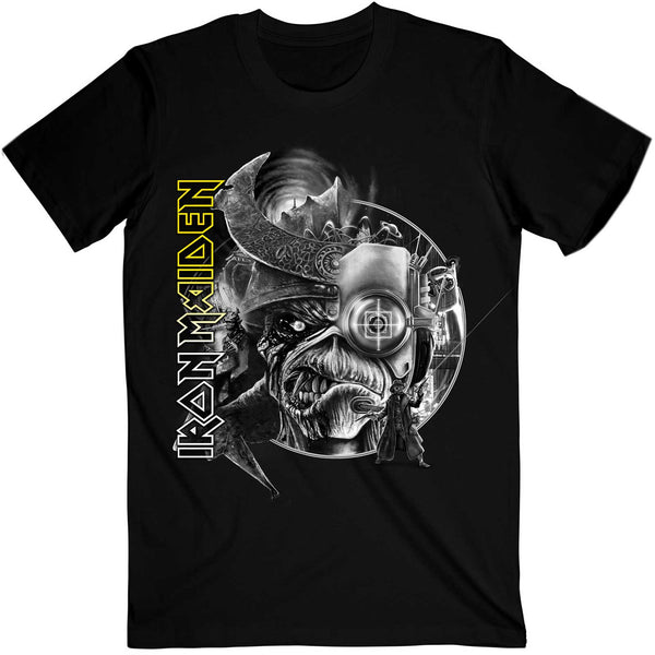 Iron Maiden | Official Band T-Shirt | The Future Past Tour '23 Greyscale