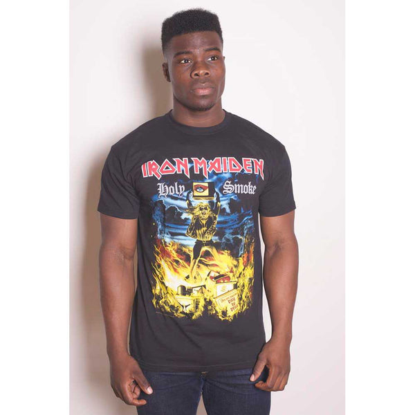 Iron Maiden | Official Band T-Shirt | Holy Smoke