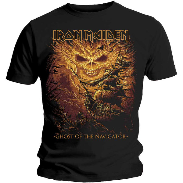 Iron Maiden | Official Band T-Shirt | Ghost of the Navigator